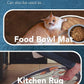 Lukamoo® Cute Cat Litter Mat (30’’x20’’), Large/L, for Kitty Litter & Cute Cat Litter Box, Litter Trapping Mat (Orange Tabby)
