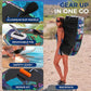 SereneLife Inflatable Stand Up Paddle Board with Premium SUP Accessories – Wide Stable Design with Non-Slip EVA Deck Pad for Adults and Youth of All Skill Levels, 350 lbs Capacity
