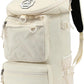 Kalesi Gym Duffle Bag Backpack 4-Way Waterproof with Shoes Compartment for travel Sport Hiking laptop (Sea salt white)