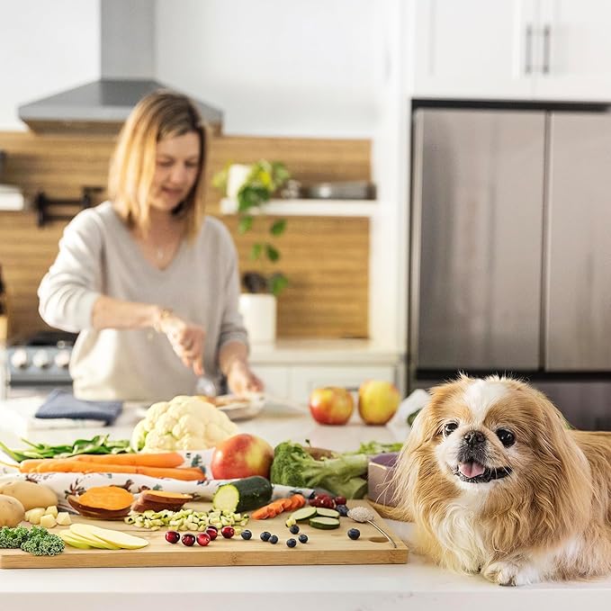 JustFoodForDogs DIY Nutrient Blend for Homemade Dog Food, Turkey & Whole Wheat Macaroni Recipe
