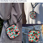 Dog Treat Pouch for Pet Walking and Training with Clicker Poop Bags Small Fanny Zipper Pack Holder for Puppy Snack Dispenser Kit for Leash and Outdoor Use (Watermelon)