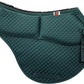 ECP Equine Comfort Products All-Purpose Contoured Correction Saddle Pad with Adjustable Memory Foam Inserts for Custom Support, Non-Slip, Shock Absorbing, 22” Spine, 19.5” Drop