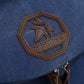 Kalesi Gym Duffle Bag Backpack 4-Way Vintage canvas with Shoes Compartment for travel Sport Hiking laptop (Vintage blue)