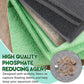 Treela 4 Pcs 18 x 10 Inch Aquarium Filter Pads Ammonia Phosphate Nitrite Remover Reducer Filter Pads Cut-to-fit for Aquariums & Ponds Fish Tank Accessories (Green,Gray,Khaki,Black)