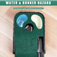 CHAMPKEY Golf Putting Green Indoor - Advanced Guides Golf Putting Mat - Enhance Putting Accuracy and Challenge