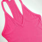 iGENJUN Workout Tops for Women Racerback Basic Tank Summer 2025 Camisole V Neck Slim Fit Ribbed Sleeveless