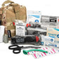 Scherber Premium IFAK Kit Trauma Pack Fully Stocked MOLLE Pouch w/CAT Tourniquet, HyFin Vent Chest Seal, & Israeli Bandage Trauma Kit for Emergency, Gunshot, Bleeding, & Major Wound Care (Camouflage)
