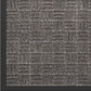 Indoor/Outdoor Hose-Wash Embossed Design Non-Slip Rubber 18" x 30" Modern Entryway Mat for Entryway, Patio, Backyard, Garage, 18" x 30", Charcoal
