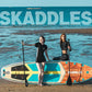 11' Inflatable Stand Up Paddle Board – Extra Wide SUP for Adults & Kids of All Skill Levels, Stable Paddleboard with Pump, Fins, Backpack, Accessories & Waterproof Phone Pouch