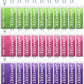 Cooling Towels Pack of 30, 40"*12" Neck Cool Towel Bulk, Cold Towels for Neck and Face, Cooling Rags Sports Towel for Hot Weather, Running, Soccer, Yoga, Gym, Golf
