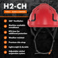 Defender Safety H2 Safety Helmet Hard Hat, Type 2 Class C and E, ANSI Z89.1 and EN 12492 Rated