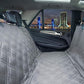Bulldogology Dog Car Seat Cover Waterproof Heavy Duty Bench Dog Hammock Backseat Protector from Hair, Muddy Paws, Scratches - Pet Car Seat Cover for Cars Trucks SUVs (X-Large, Grey)