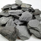 Voulosimi Natural Slate Rocks PH Neutral Stone Perfect Rocks for Aquariums, Landscaping Model,Tank Decoration,Amphibian Enclosures (7.5 LB, 5-7 inch)