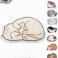 Lukamoo® Cute Cat Litter Mat (30’’x20’’), Large/L, for Kitty Litter & Cute Cat Litter Box