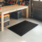 Mohawk Home Heavy Duty Rubber Stall Mat - Gym Floor- Under Dog Crate - All Purpose Utility 3' x 4' - 1/2" Thick (Pack of 10)