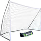 QUICKPLAY Kickster Soccer Goal Range – Ultra Portable | Quick and Easy Set Up | Includes Net and Carry Bag | Available in 7 Sizes | Backyard Soccer Net for Kids & Adults [Single Goal]