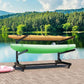 Kayak Storage Rack, Heavy Duty Kayak Stand Canoe Rack with Wheels, Freestanding Kayak Holder Stand for Kayaks, Canoes, Surfboard, Paddleboard Storage