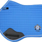 T TEKE Close Contact Saddle Pads,100% Cotton English Saddle Pads for Horses with Moisture-Wicking and Breathable Lining