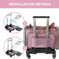Mr. Peanut's Spinner Wheelbase Luggage Cart, Adding Rolling Functionality to Bags & Pet Carriers