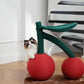 VETRESKA Cat Scratching Post, Large Cherry Cat Scratcher with Hammock, Tall Cat Scratch Interactive Toy with Natural Sisal Rope for Indoor Cats, Kittens