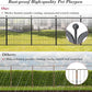 Dog Playpen 32 inch 16 Panels Indoor Outdoor Dog Pen for Medium/Small Dogs Heavy Duty Metal Dog Fence Outdoor for Yard, Puppy Playpen with Door Portable Pet Fence for RV Camping Yard