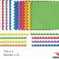 Norsk Dual-Sided Reversible 1/2" Foam Exercise Mats for Home Gym - Interlocking EVA Foam Tiles