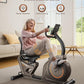 Niceday Recumbent Exercise Bike, Recumbent Bike for Home, Recumbent Stationary Bike 400LBS Weight Capacity, Magnetic Recumbent Bike with Smart APP, LCD Monitor, Heart Rate Handle