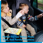 Road Trip Game Pad, 80 Perforated Sheets Travel Activity Pad, 5 Games in 1 Pad, Plane, Car Trip Activity, Pen Pencil & Paper Game for Kids, Adults (6” x 9”)
