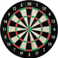 Franklin Sports Professional Dartboard - 18" Regulation Size