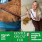 GranNaturals Wooden & Metal Pet Comb for Detangling Hair, Grooming Fur, Dematting for Large and Small Dogs, Long & Short Haired Cats