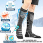 Anlisim 3 Pairs Unisex Merino Wool Ski Thermal Warm Thick Knee High Long Socks