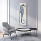 Yihui Arts Hand Painted Seahorse Canvas Art Wall Painting Pictures For Office Decoration