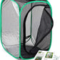 RESTCLOUD Insect and Butterfly Habitat Cage Terrarium Pop-up 23.6 Inches Tall