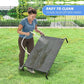Simple Trending Raised Dog Bed for Small Dogs, Waterproof Elevated Dog Cot, Outdoor Cooling Pet Bed, 36.5" x 22.5", Black