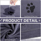 Chumia 8 Pcs Dog Towels for Drying Dogs Cats Pet Towels Bulk Puppy Microfiber Quick Drying Paw Bath Bathing Supplies Absorbent for Medium Pets(Gray,18 x 28 Inch)