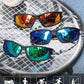 Polarized Sunglasses Men, Sports Sun Glasses Womens UV400 Protection for Fishing Running Driving