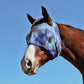 Kensington KPP Fly Mask with Web Trim, Blue Ice Plaid, X-Large