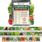 Open Seed Vault 15,000 Non GMO Heirloom Vegetable Seeds for Planting Vegetables and Fruits - 32 Variety Pack of Vegetable Seeds for Gardening, Survival Gear, Seed Vault Emergency Supplies Kit