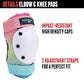 Triple Eight Saver Series 3-Pack Pad Set– Ideal for Skateboarding, In-line Skating, Roller Skating, and Biking