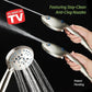 Hotel Spa AquaCare As-Seen-On-TV High Pressure 48-setting Rain & Handheld 3-way Shower Head Combo - Anti-clog Nozzles/Tub, Tile & Pet Power Wash/Extra Long 6 ft. Hose/All Chrome Finish