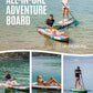 ZLX Inflatable Stand Up Paddle Board, 10'6" SUP Non-Slip Stable Deck Pad, Unique Center Fin, Premium Accessories, Portable Paddleboard for Adults, Beginners, All Skill Levels