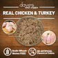 Dave's Pet Food Grain Free Wet Cat Food (Chicken & Turkey Saucey Pate), Naturally Healthy Canned Cat Food, Added Vitamins & Minerals, Wheat Free, 5.5 oz (24 Pack)