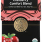 Buddha Teas - Organic Cranberry Comfort Blend - Herbal Tea - For Health & Wellbeing - With Antioxidants & Minerals - Clean Ingredients - Caffeine Free - OU Kosher & Non-GMO - 18 Tea Bags (Pack of 1)