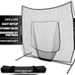 PowerNet Baseball Softball Practice Net 7x7 with Baseball Accessories for Practice Pitching, Batting & Fielding, Ball Caddy, Weighted Baseballs, Tee