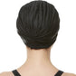 BEEMO Swim Caps for Women Swimming Turban Polyester Latex Lined Pleated for Ladies
