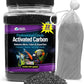 Premium Activated Carbon, Aquarium Carbon for Fish Tank Filter, Aquarium Filter Media, Granulated Charcoal for Fish Tanks, Activated Charcoal Bulk (3 lbs with Fine Mesh Bag)
