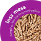 ökocat Less Mess Low Tracking Wood Clumping Cat Litter Mini- Pellets, Unscented, 27.5 pounds XL - Natural Ingredients, Stops Odor, Clumps Solid, 99% Dust Free, Great for Long-Hair Breeds
