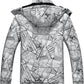 OTU Men's Waterproof Ski Jacket Snowboarding Windbreaker Warm Winter Hooded Mountain Snow Coat