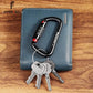 FresKaro 3inch 12kN-2698lbs Auto Locking Carabiner Clips, Solid D Shape, Heavy Duty 7075 Aluminum, Lightweight 1.09oz, Rust Proof, for Hammock, Hiking, Dog Leash, Keychain etc., Multi-Colors
