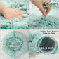 AUOON Cat Tunnel Bed for Indoor Cats - Circle Peekaboo Cat Cave with Washable Mat for Indoor Cats Kitten Kitty Puppy Rabbit Ferret (Rosiness)